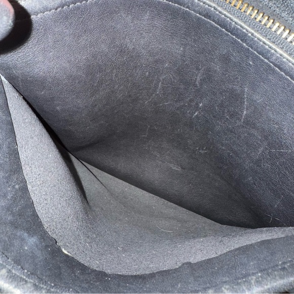 Vintage Coach Black Legacy North South Compartment Bag - Picture 10 of 11